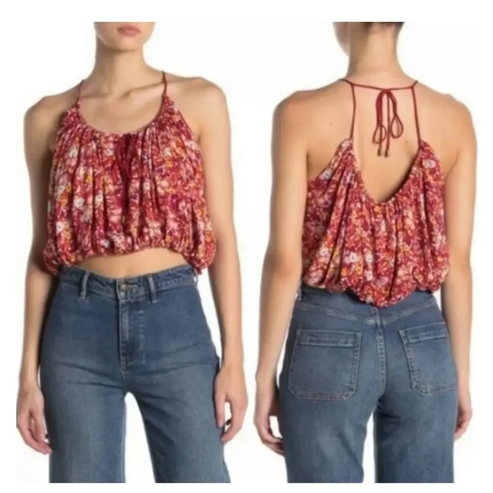 Free People floral Top